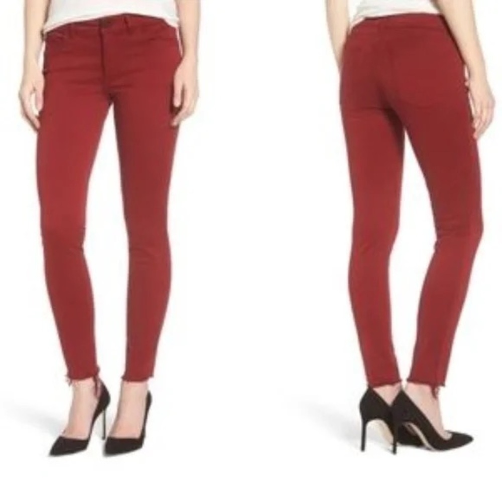 DL1961 Emma Frayed Hem Power Legging Jeans